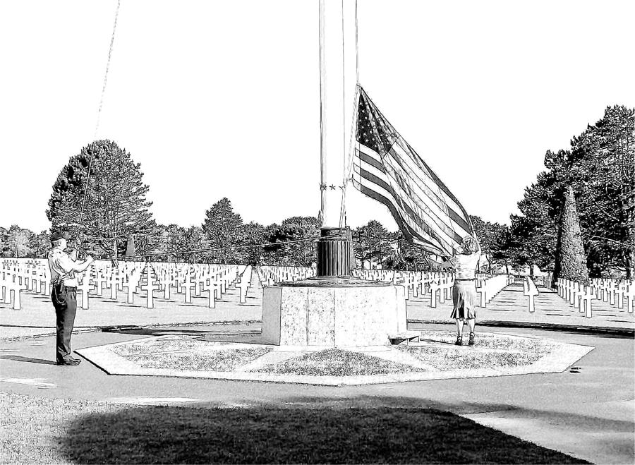 Omaha Beach WWII American Cemetery #2 Photograph by Joseph Hendrix