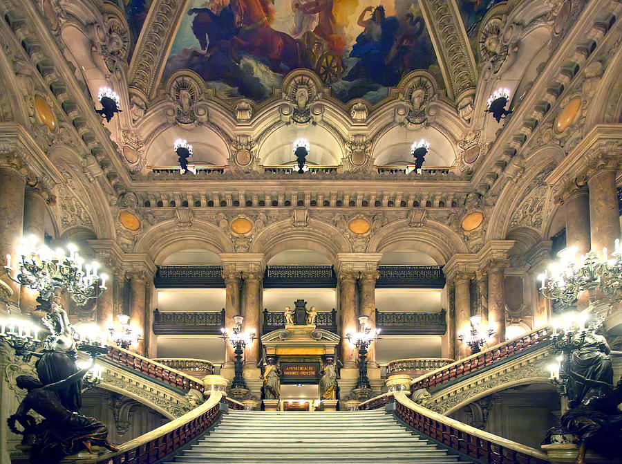 Paris Opera House #2 Photograph by Al Hurley