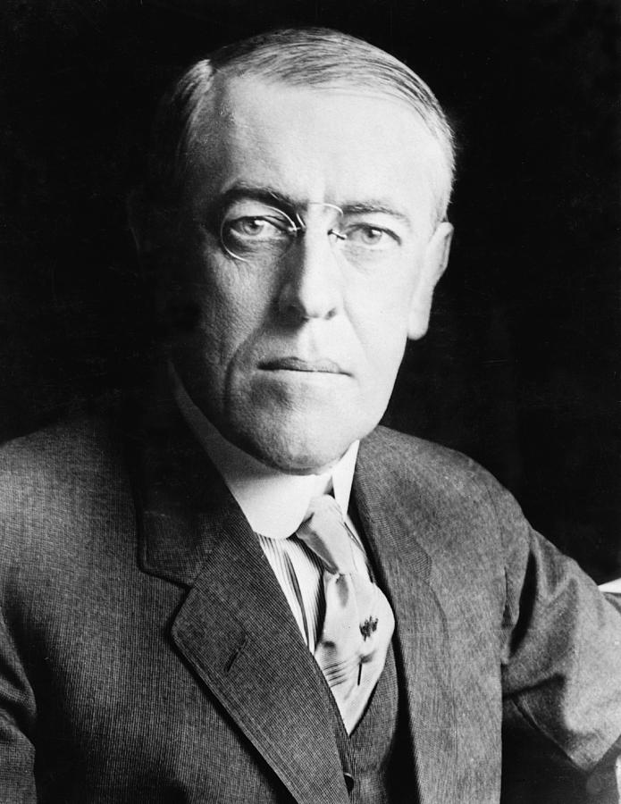 President Woodrow Wilson 1856 1924 Photograph By Everett Fine Art America   2 President Woodrow Wilson 1856 1924 Everett 