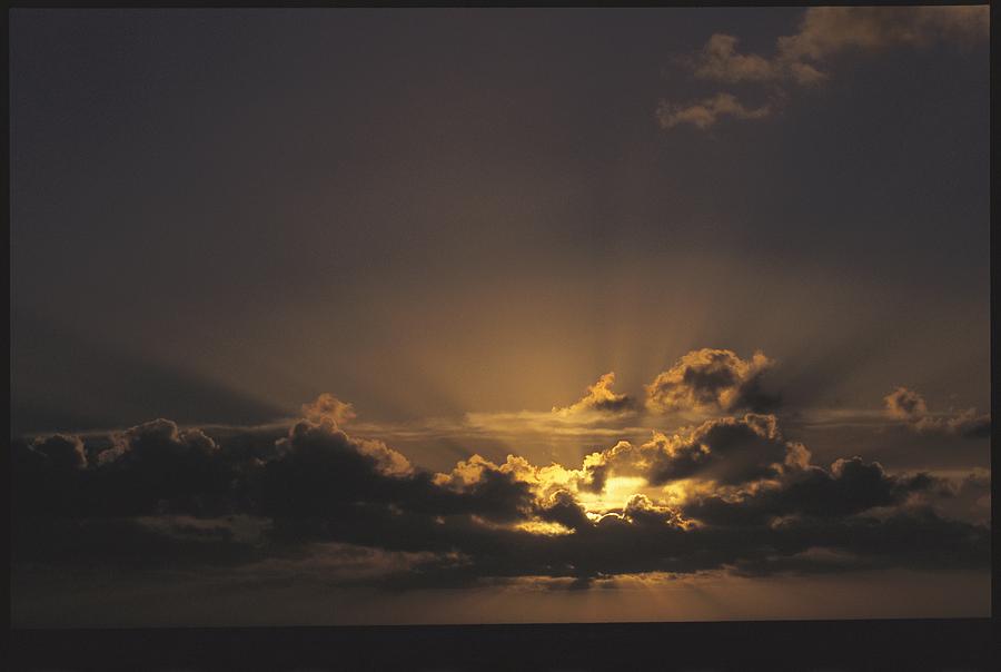 Rays Of Sunlight Beam Photograph by Tim Laman