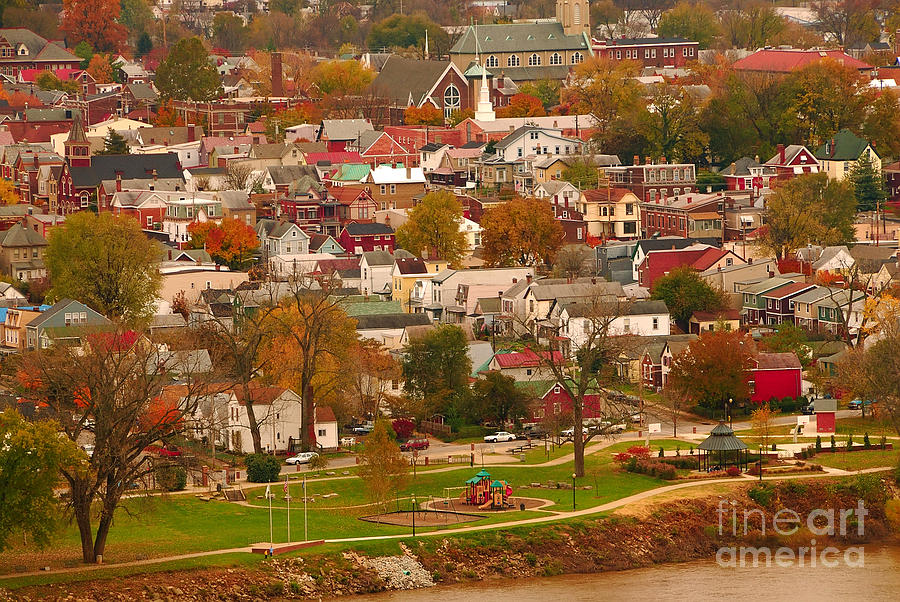 River Town USA Photograph by Anne Kitzman - Fine Art America