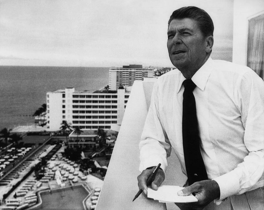 1970s Photograph - Ronald Reagan.  California Governor #2 by Everett