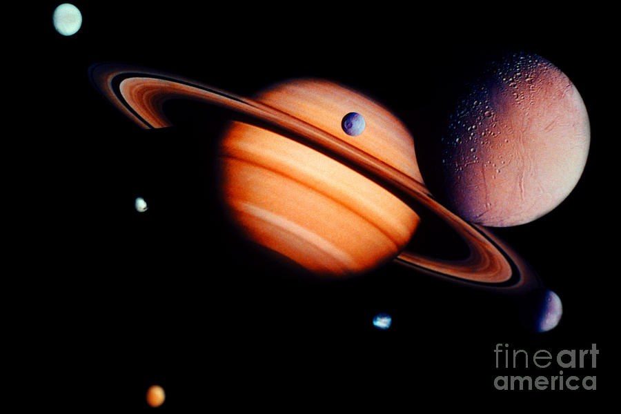 Saturn #2 Photograph by Nasa