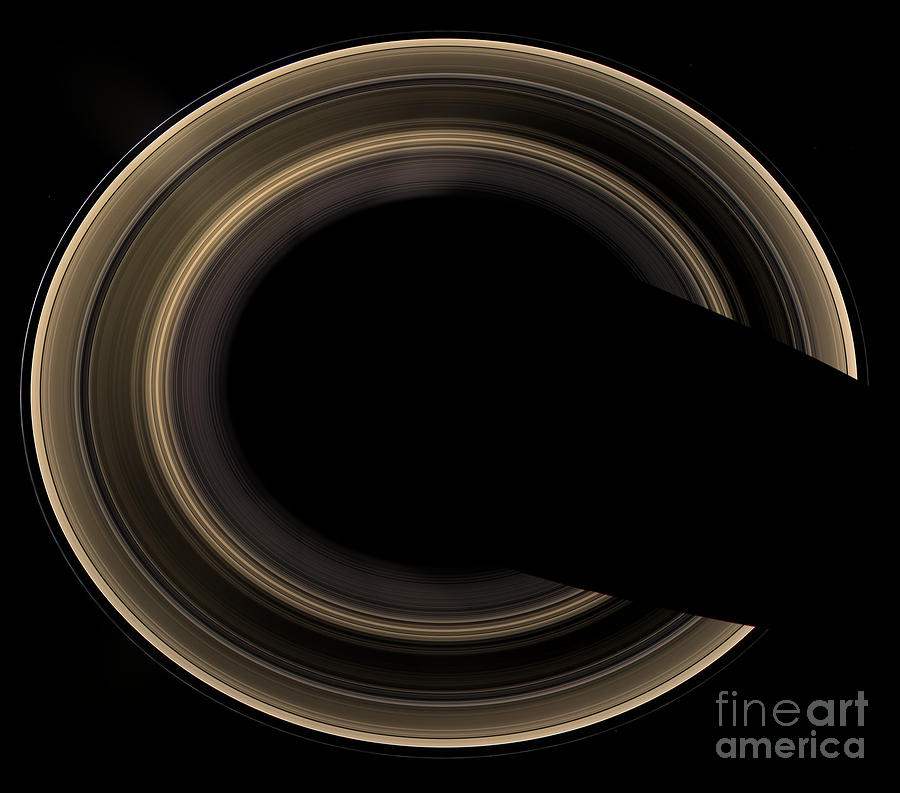 Saturns Rings #2 Photograph by Nasa