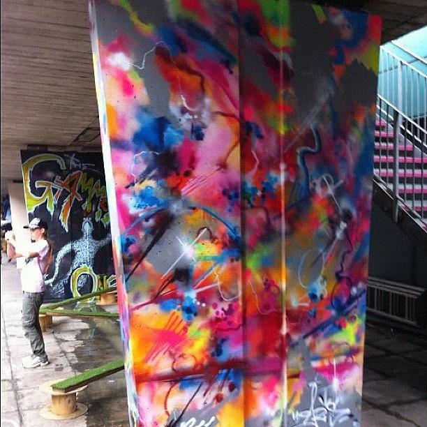 Grafite Photograph - #seenoevil2011 #bristolgraffiti #2 by Nigel Brown