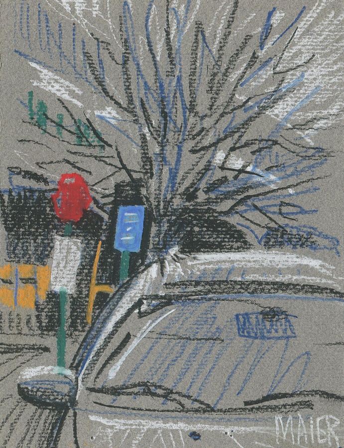 Auto Pastel - Shopping Day #2 by Donald Maier
