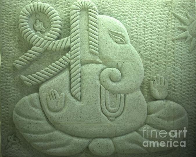 Shree Ganesh Relief - Shree Ganesh #2 by Pradeep Makwana