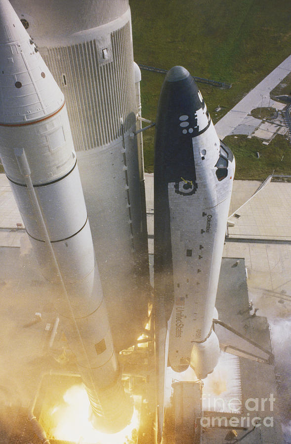 Shuttle Lift-off #2 Photograph by Science Source