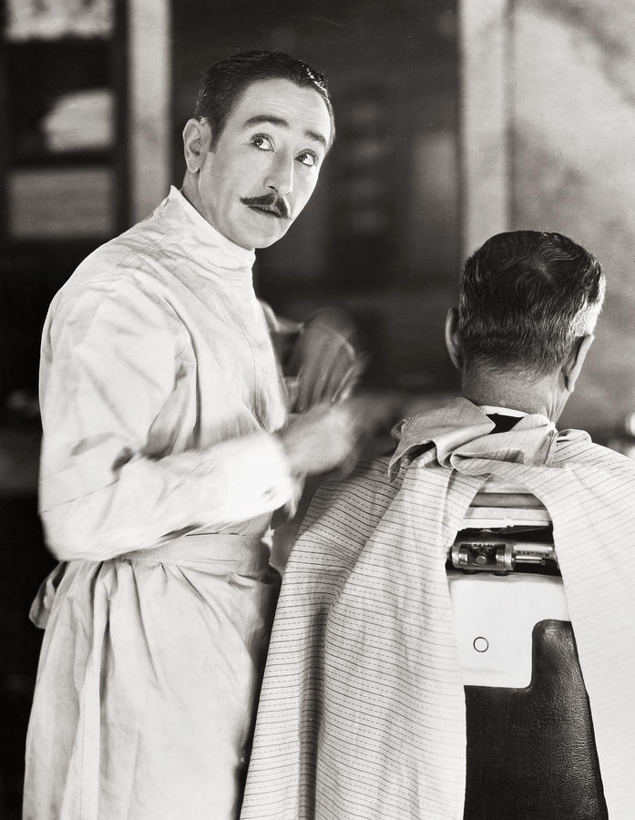 Silent Still: Barber Shop #2 Photograph by Granger