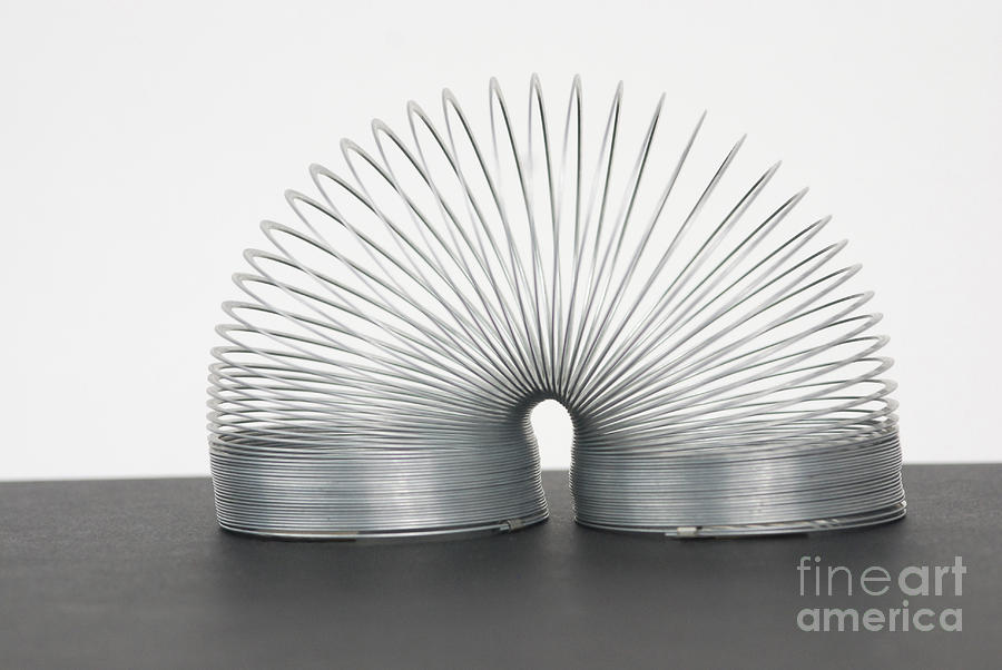 Slinky Toy #2 Photograph by Photo Researchers, Inc.