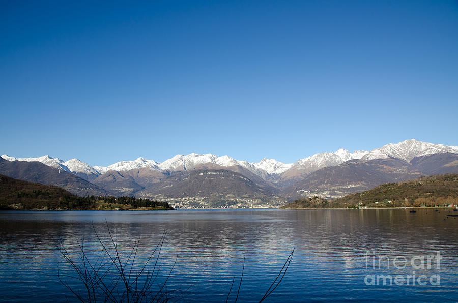 Snow-capped mountain #2 Photograph by Mats Silvan