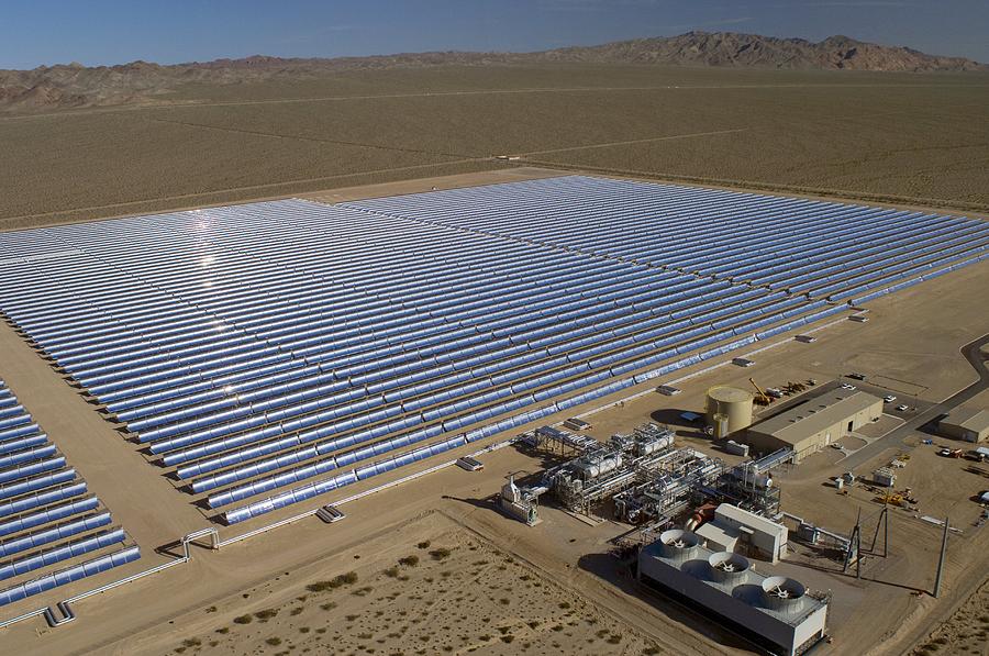 Solar Power Plant, Nevada, Usa #2 Photograph by David Nunuk
