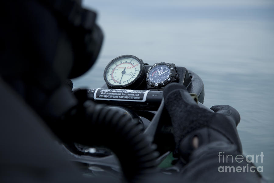 Special Operations Forces Combat Diver #2 Photograph by Tom Weber