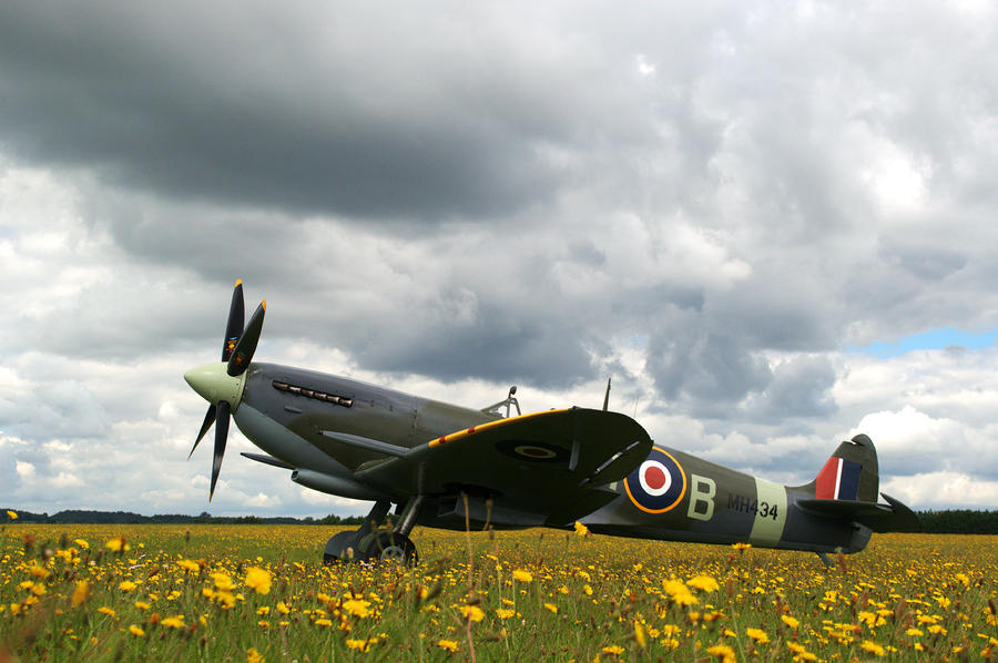 Spitfire Mk IXB #2 Photograph by Chris Day