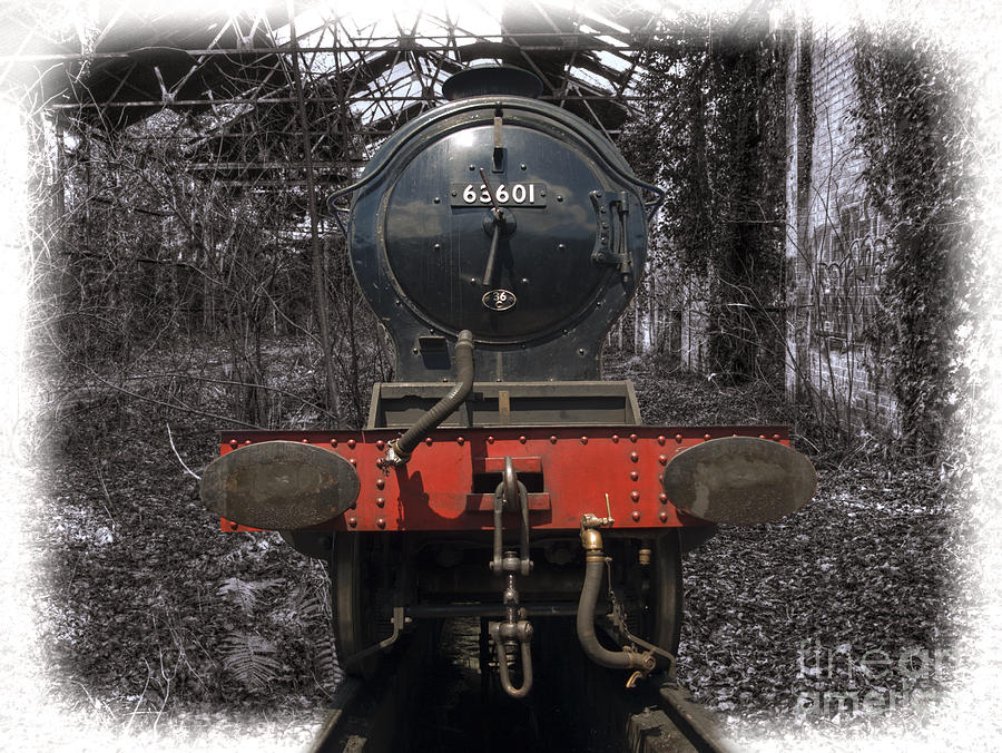 Train Photograph - Steam train memory 1 #2 by Steev Stamford