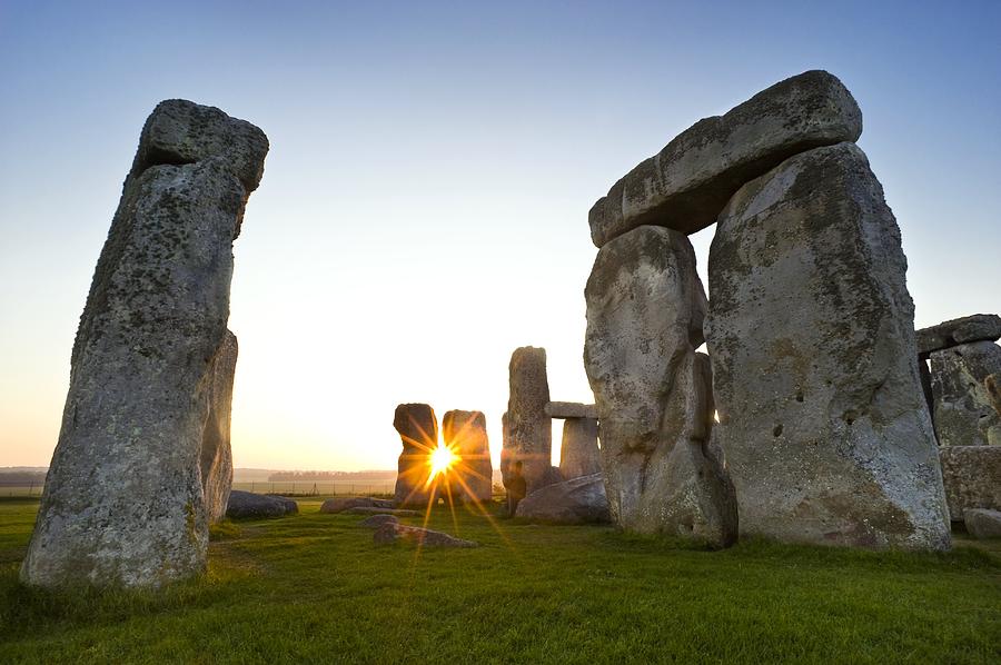 Prehistoric Photograph - Stonehenge At Sunrise #2 by David Nunuk
