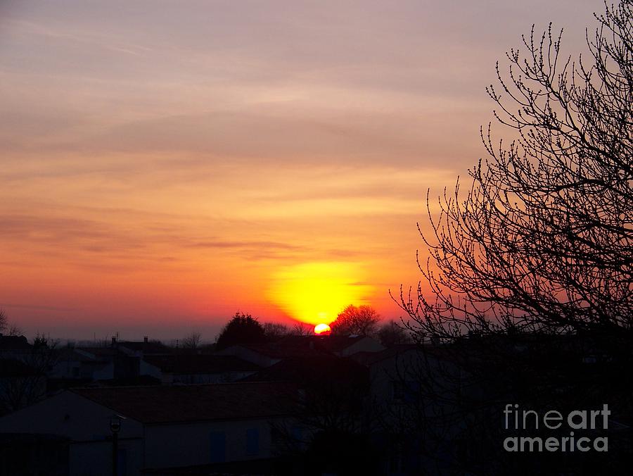 Sunset #2 Photograph by Sylvie Leandre