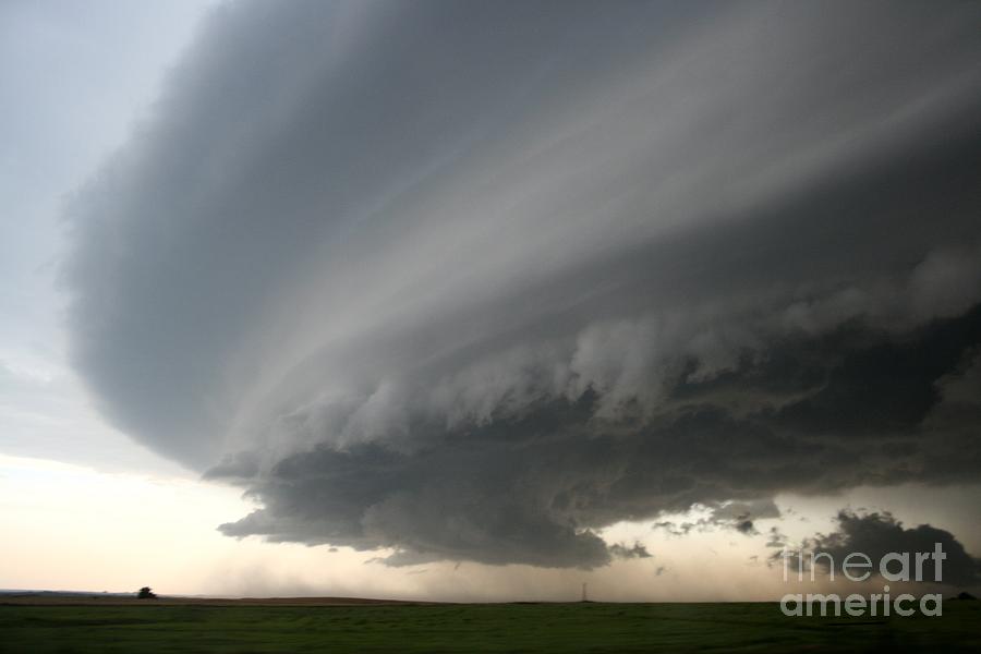 Supercell Thunderstorm #2 Photograph by Science Source