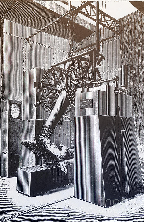 Telescope, Paris Expo, 1900 #2 Photograph by Science Source