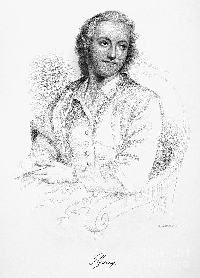 Portrait Photograph - Thomas Gray (1716-1771) #2 by Granger