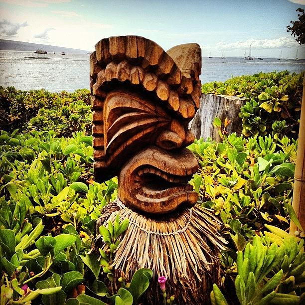 Tiki God Photograph