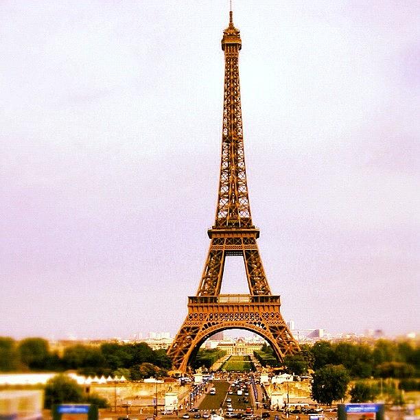 Paris Photograph - Tour Eiffel #2 by Luisa Azzolini