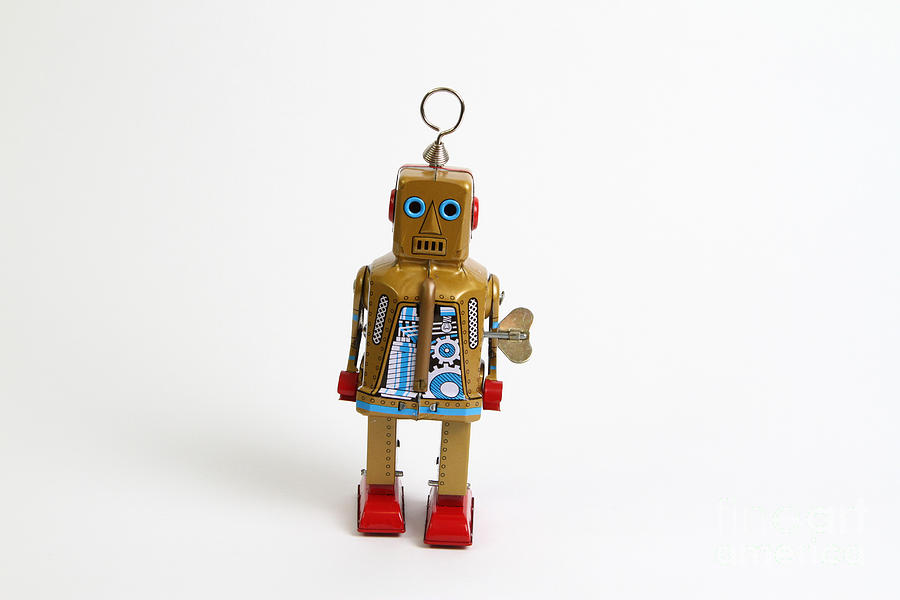 Still Life Photograph - Toy Robot #2 by Photo Researchers, Inc.