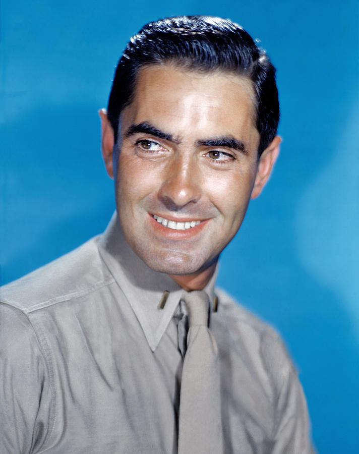 Tyrone Power Photograph by Everett.