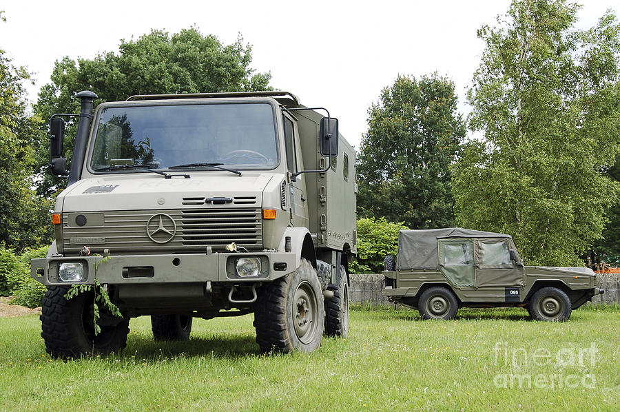 Unimog Truck Of The Belgian Army #2 Photograph by Luc De Jaeger