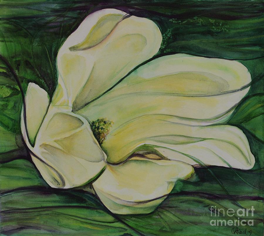 Magnolia Movie Painting - Untitled #2 by Christine Keech
