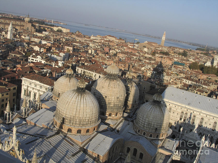 Holiday Photograph - View of Venice #2 by Bernard Jaubert