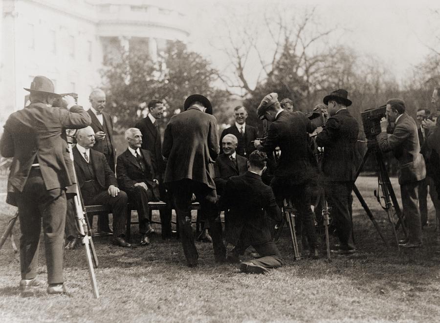 Politician Photograph - Warren G. Harding 1865-1923 #2 by Everett