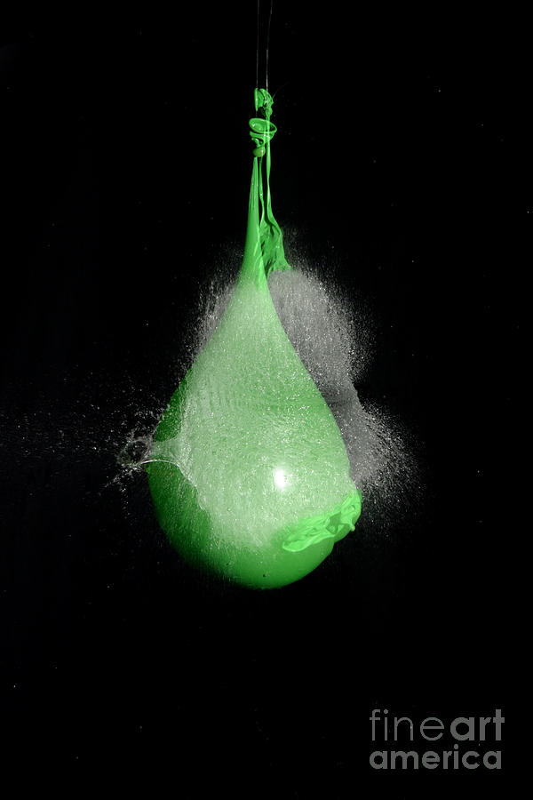 Water Popping Photograph by Ted Kinsman - Pixels