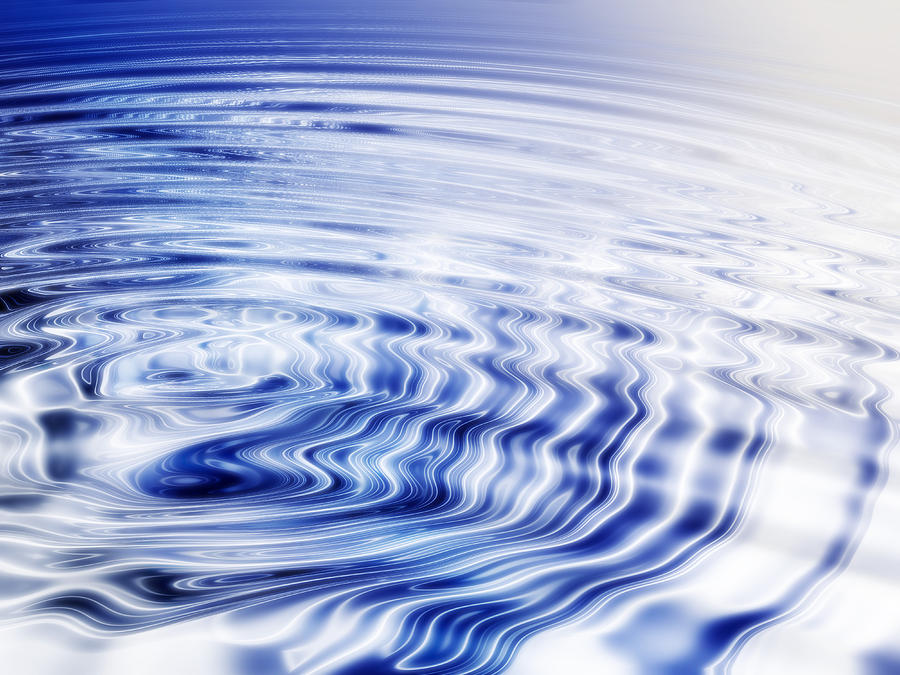 Water Ripples Photograph by Pasieka | Pixels