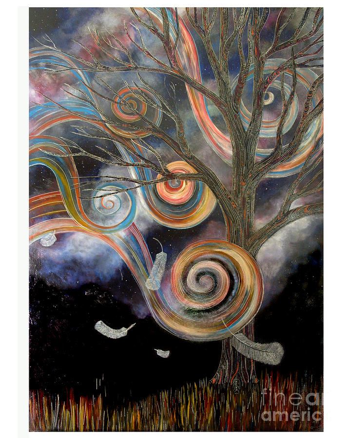 Welcome wind Painting by Monica Furlow