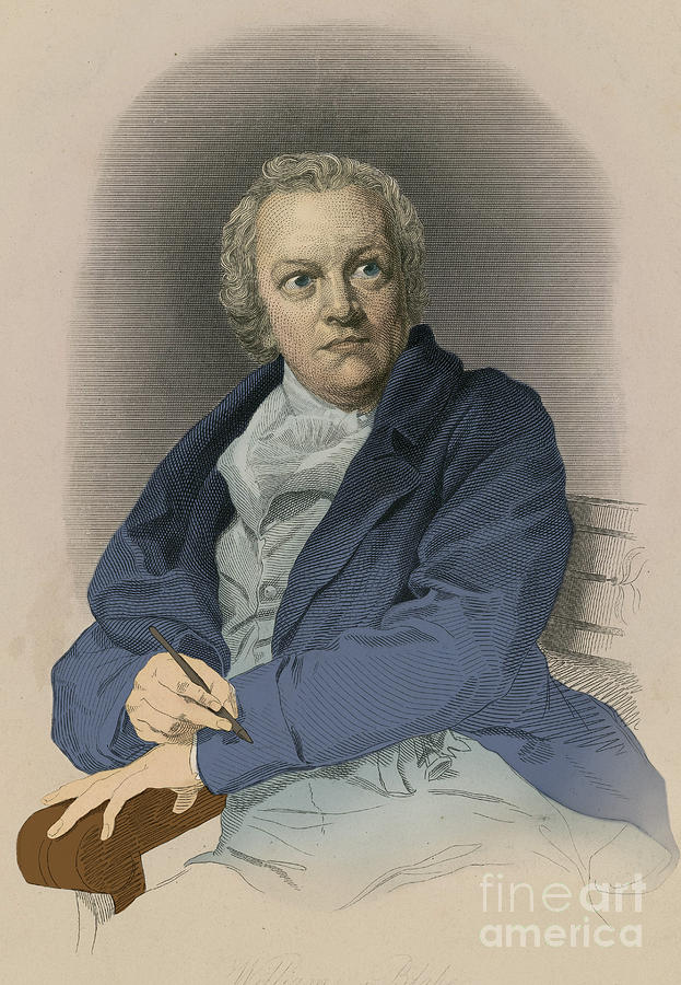William Blake, English Poet And Painter #2 Photograph by Photo Researchers