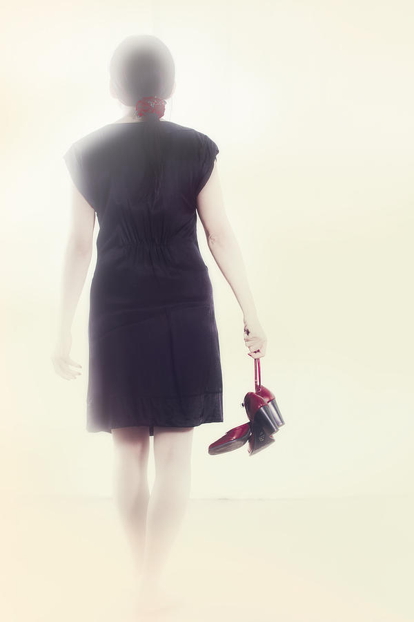Woman Photograph - Woman With Shoes #2 by Joana Kruse