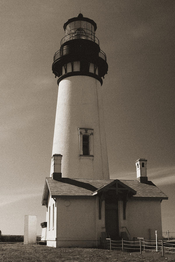 Yaquina Lighthouse Oregon #2 Photograph by Celine Pollard