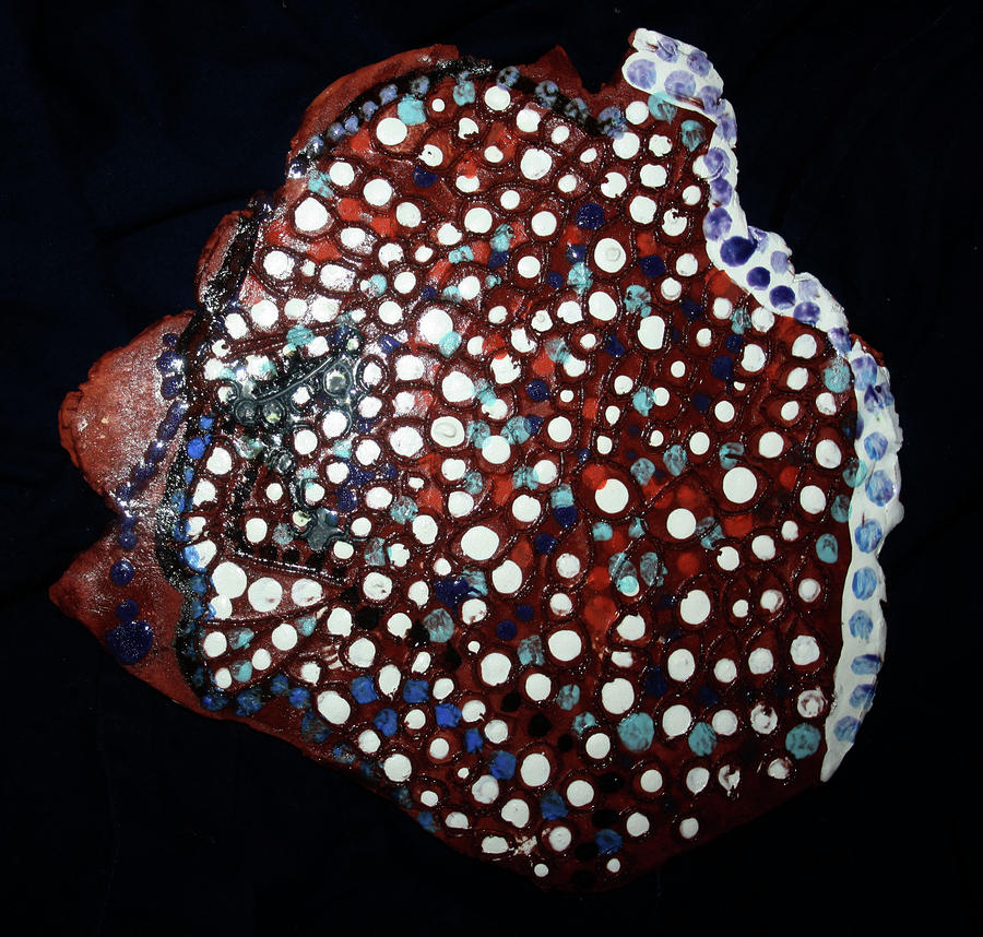 Yesu Cristu #2 Ceramic Art by Gloria Ssali