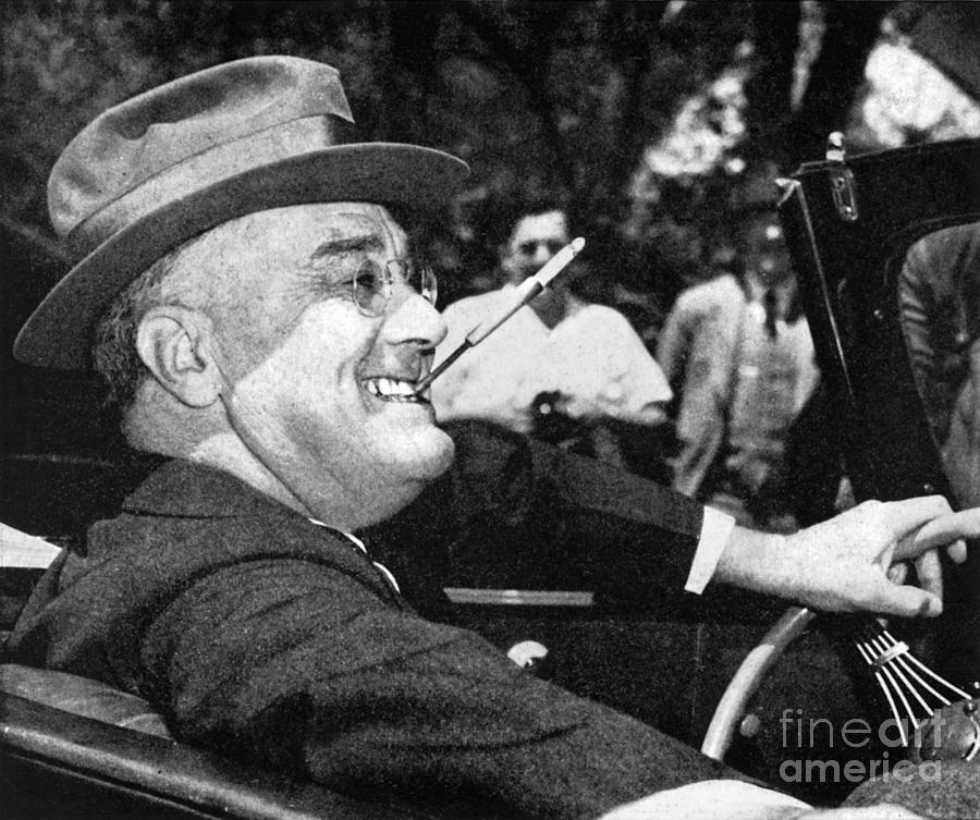 Franklin Delano Roosevelt #20 Photograph by Granger