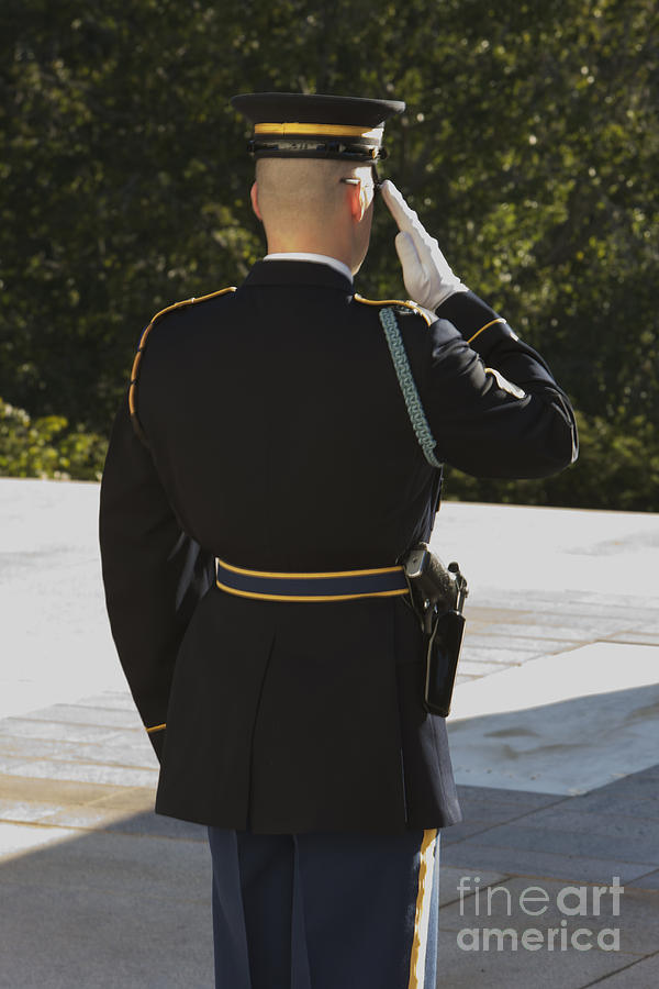 Honor Guard At The Tomb Photograph