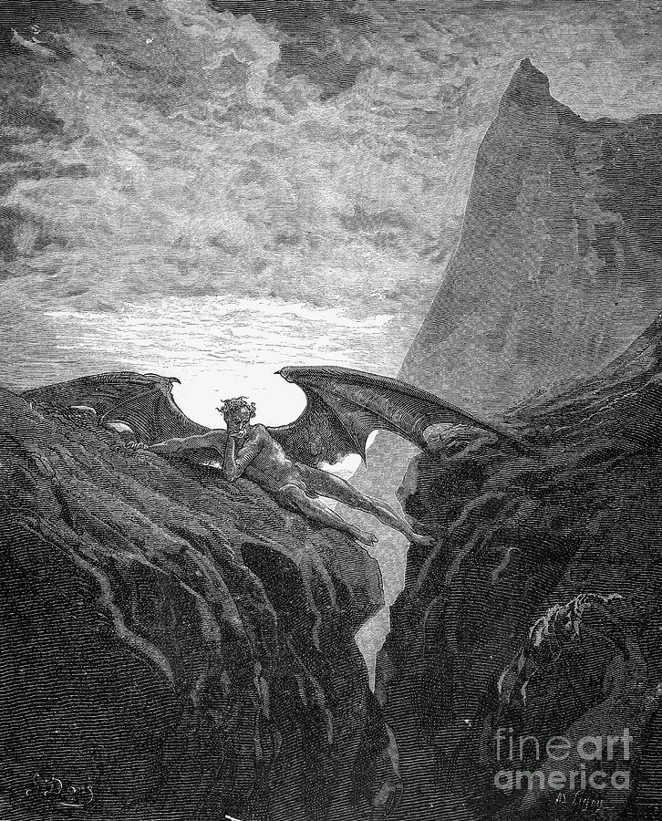 Paradise Lost I print by Gustave Doré