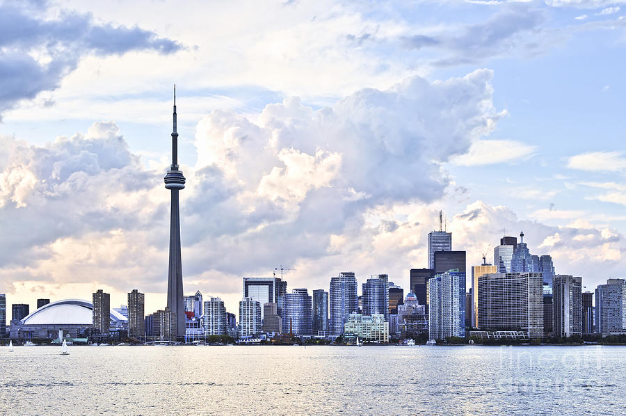 Toronto skyline 7 Photograph by Elena Elisseeva