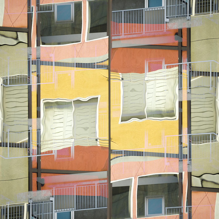 Abstract Photograph - Urban Abstract San Diego #20 by Carol Leigh