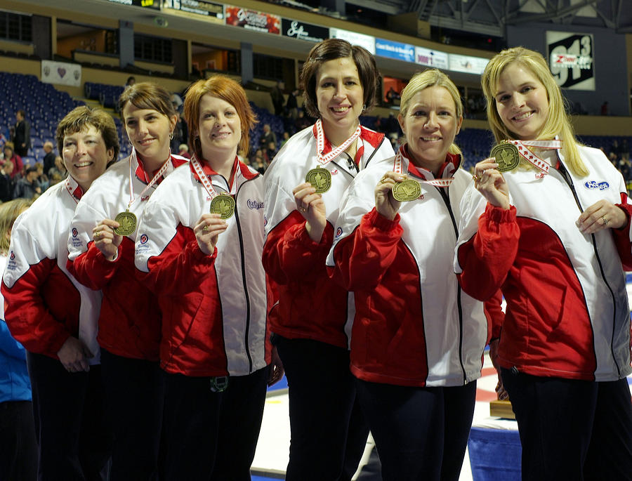 2009 Scotties Gold Medal Winners Photograph by Lawrence Christopher