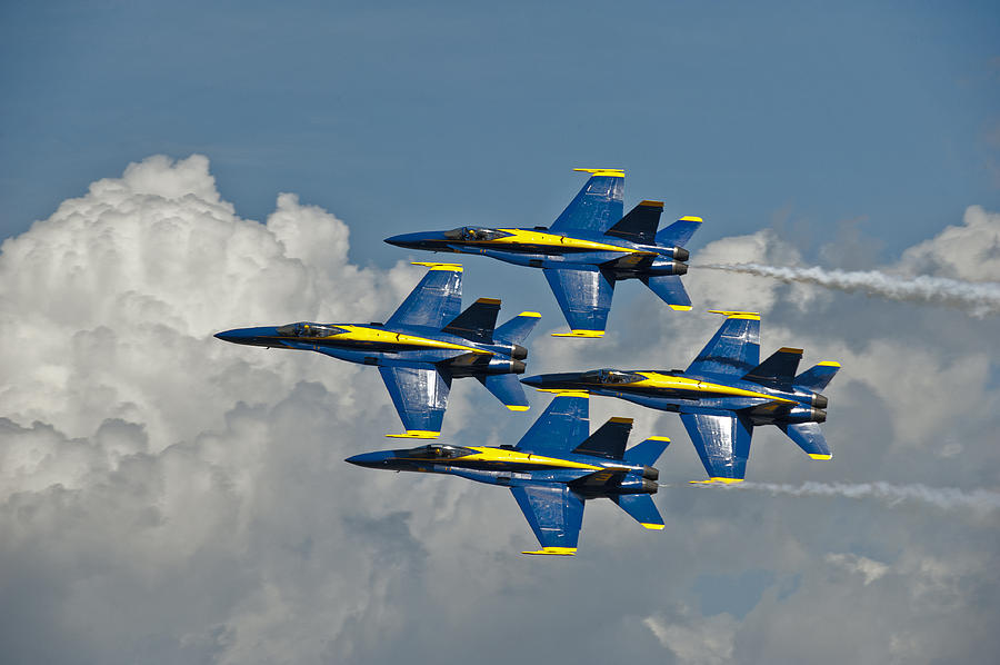 2012 U.S. Navy Blue Angels Photograph by Rick Hartigan