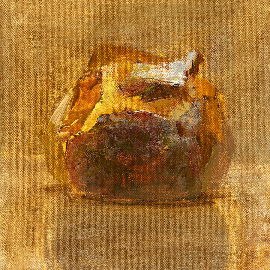 Bread Painting - Untitled #285 by Chris N Rohrbach