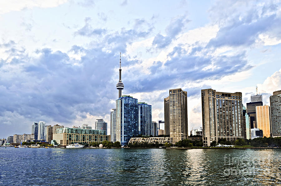 Toronto skyline 6 Photograph by Elena Elisseeva