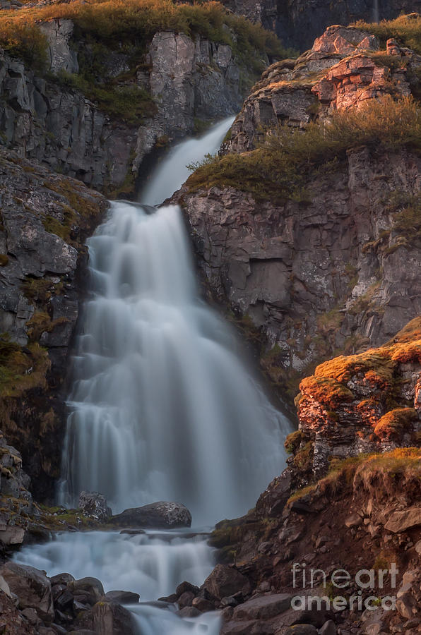 Waterfall Iceland #21 Photograph by Jorgen Norgaard
