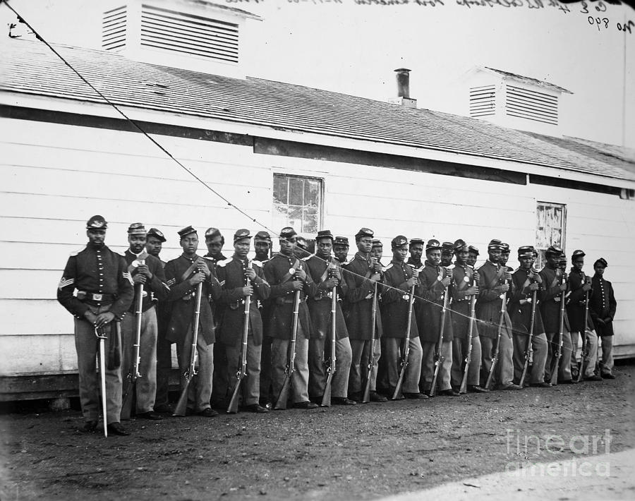 Civil War: Black Troops #22 Photograph by Granger